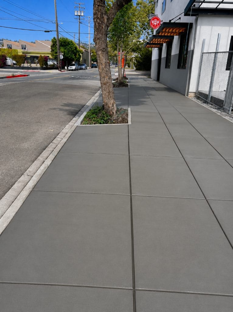 Concrete sidewalk construction in Richmond, CA — Aceras de concreto Richmond California