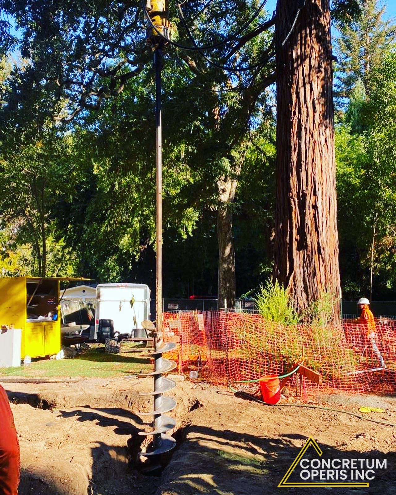 Core drilling project in Richmond, CA