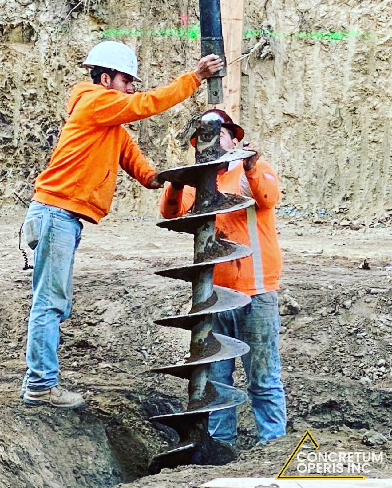 Core drilling project in Richmond, CA