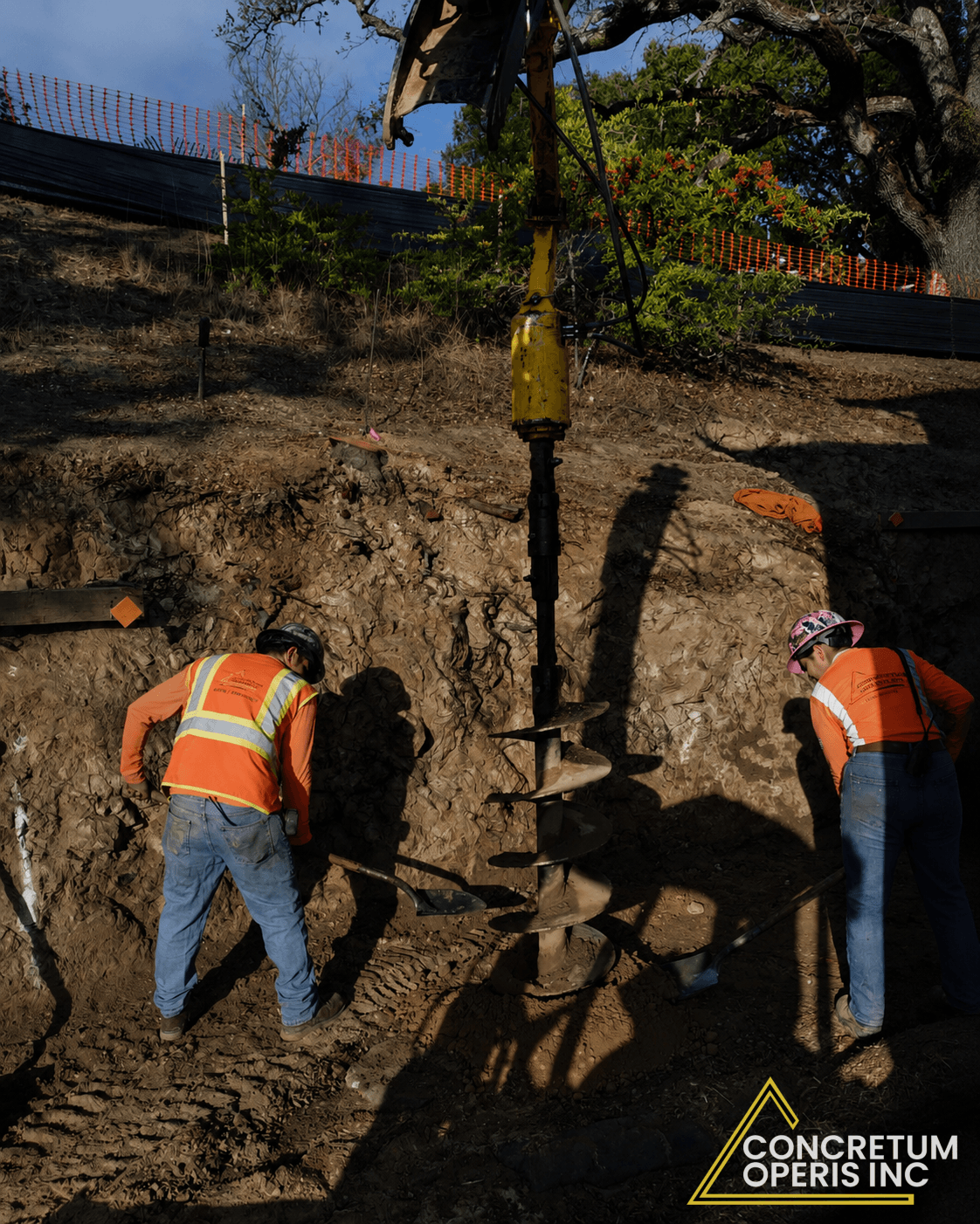 Core drilling project in Richmond, CA