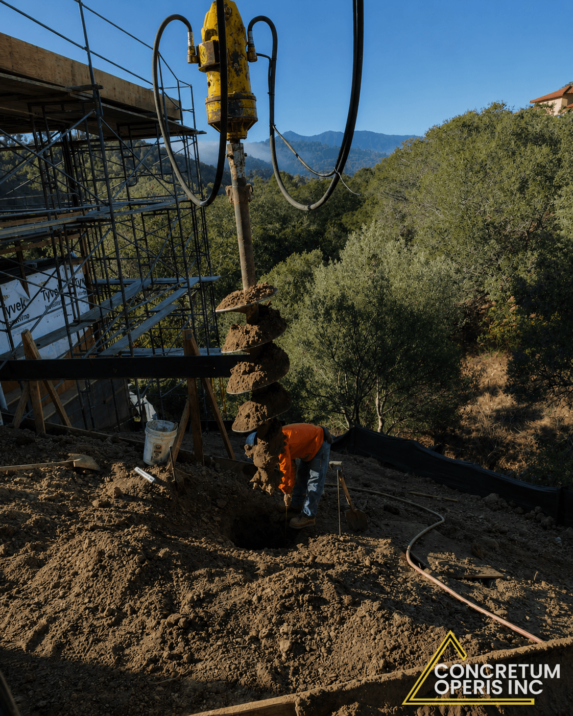 Core drilling project in Richmond, CA